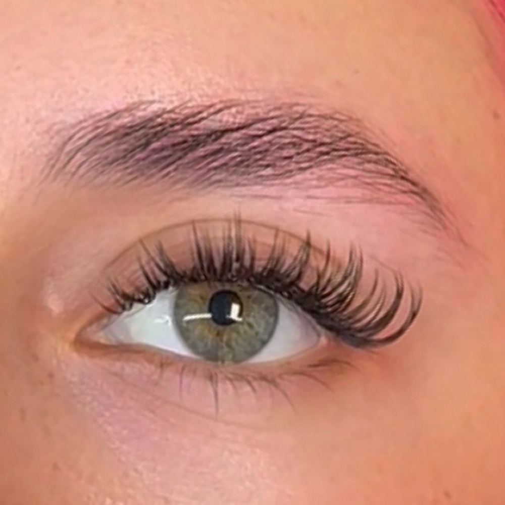 Wet Effect Eyelashes at Lashes by Priscila Paiva in Hyannis, MA
