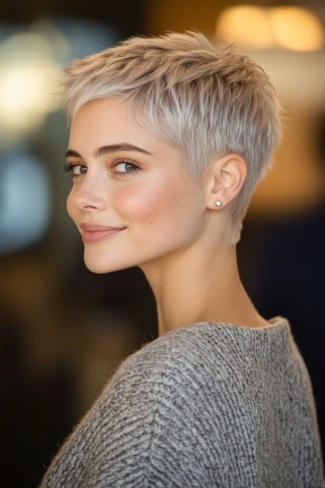 Womens Short Haircut