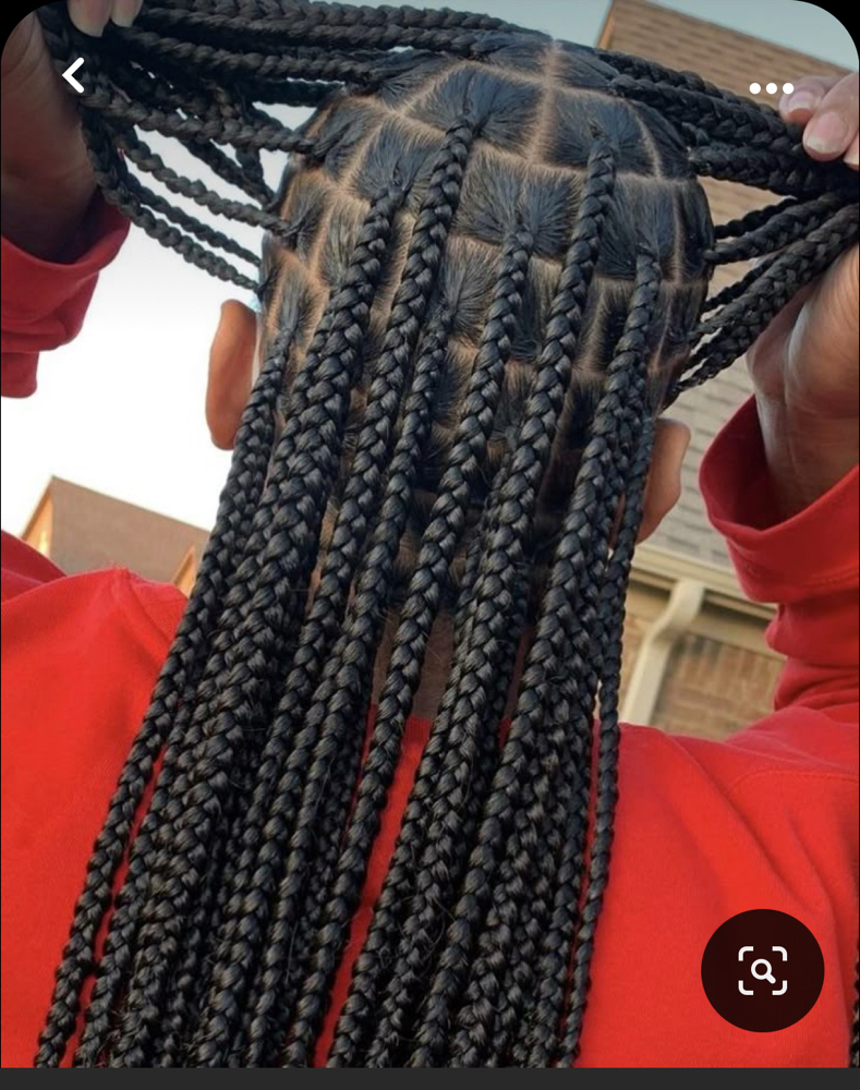 Box Braid/ Boho/knotless(sm/med)