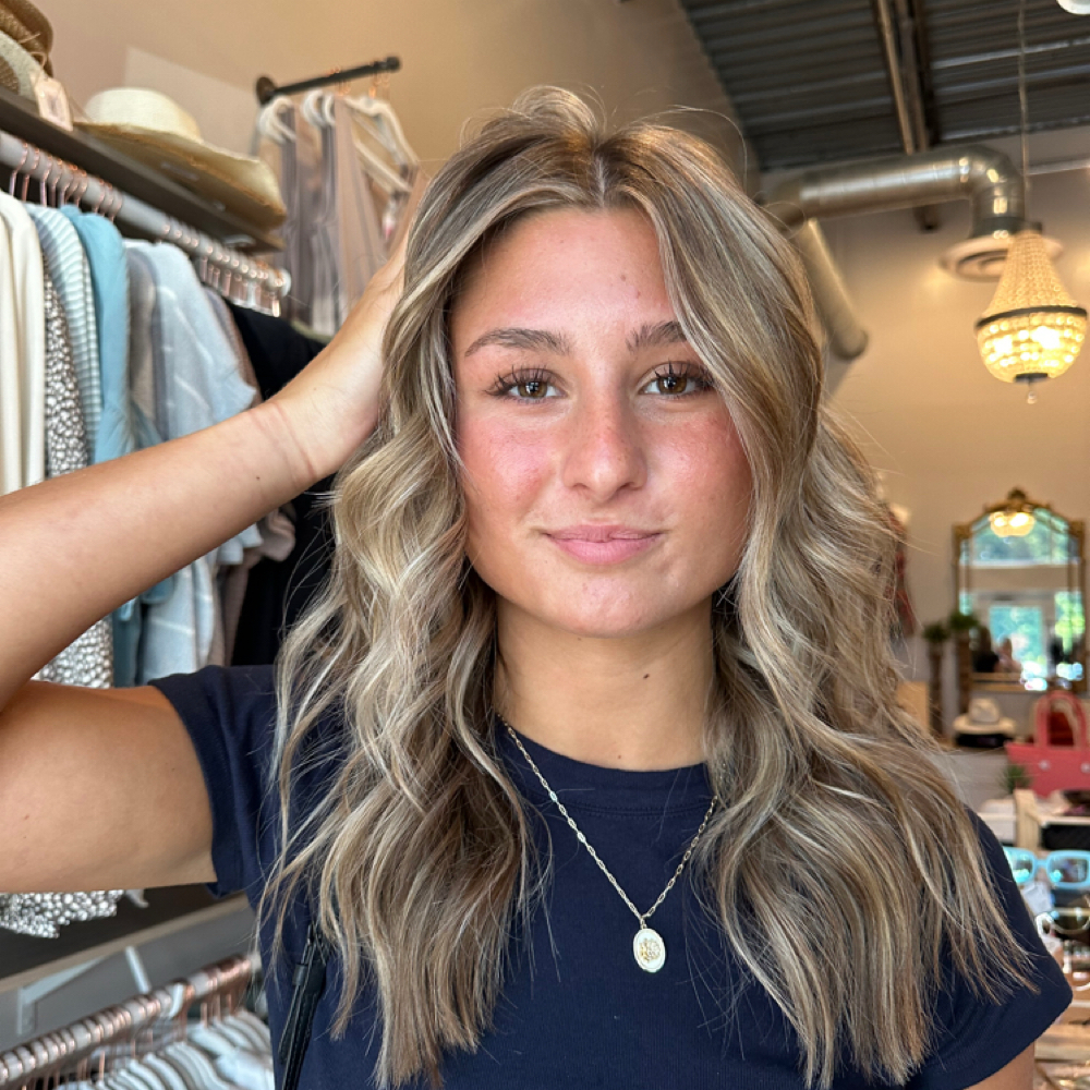 Partial Balayage at Uplifted Hair Co in Zeeland, MI