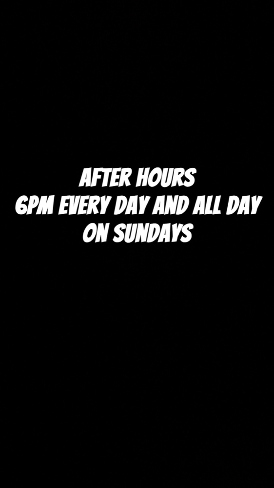 After Hours - After 6pm & Sundays