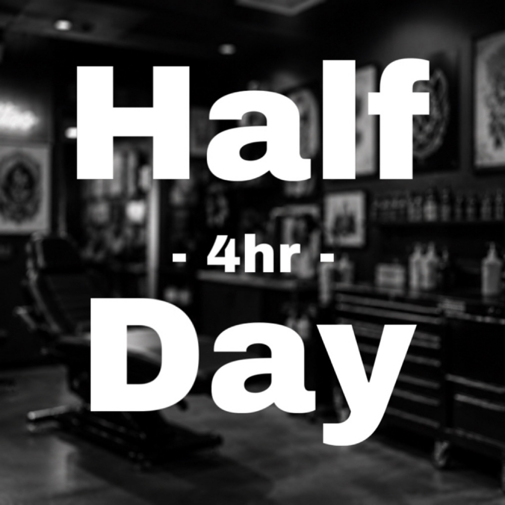 Half Day Session at The Velvet Vine Tattoo Lounge in Cookeville, TN