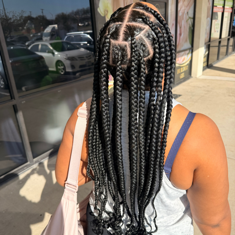 Large Knotless at Touched By Titi in Round Rock, TX