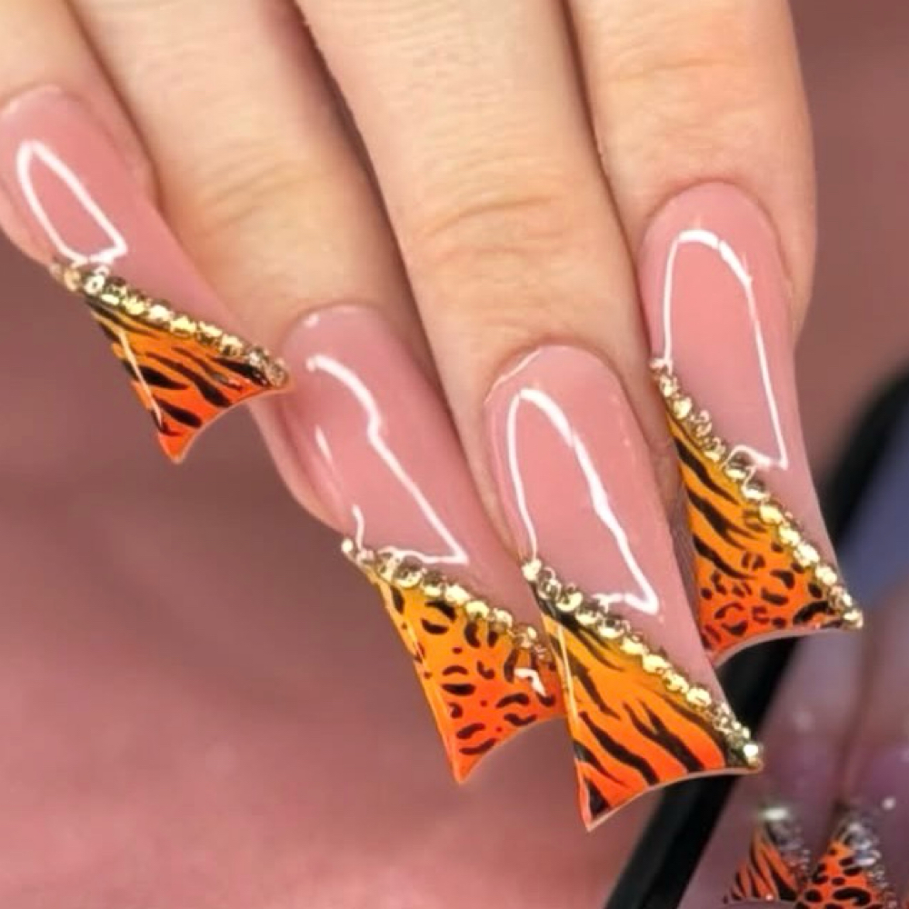 Hand Nail Art: Tier 3 at Blush Beauty Boutique in Easton, PA