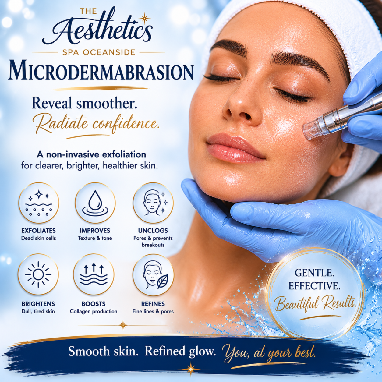 Microdermabrasion at The Aesthetics Spa in Oceanside, NY
