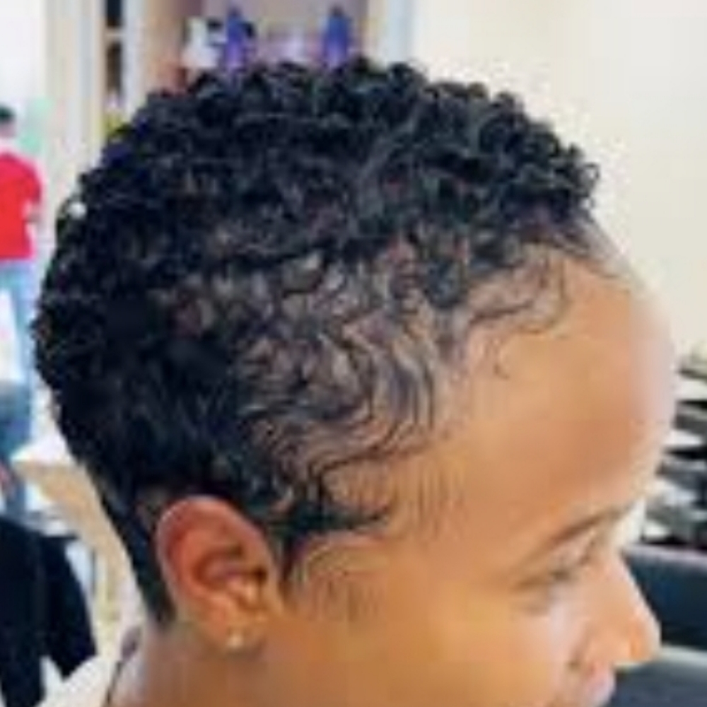 Shampoo waves or scrunches at Audrey’s Hair Charms in Delray Beach  Florida, FL