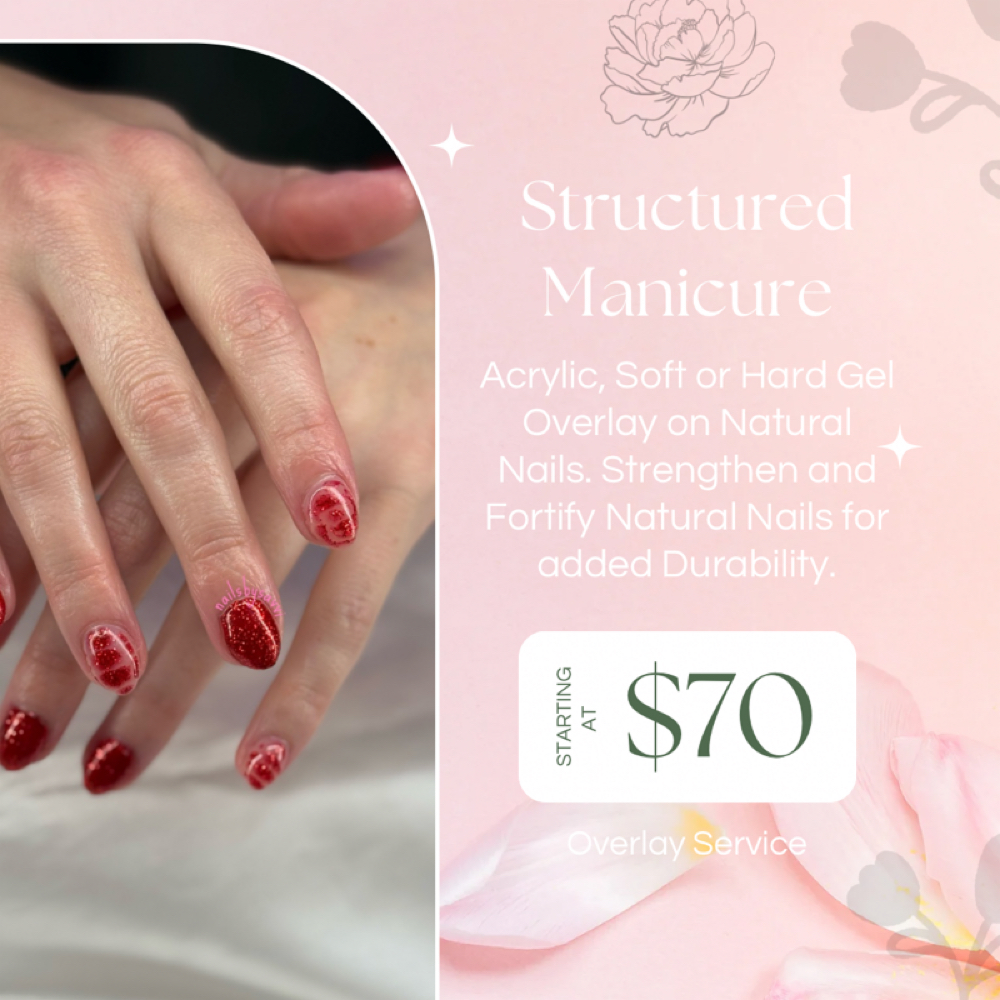 Structured Manicure at Nails By Savvi in Brookfield, WI