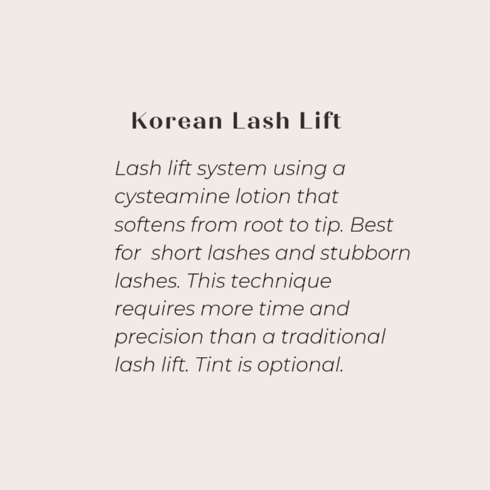 Korean Lash Lift at Luna Diosa Waxing in Des Plaines, IL