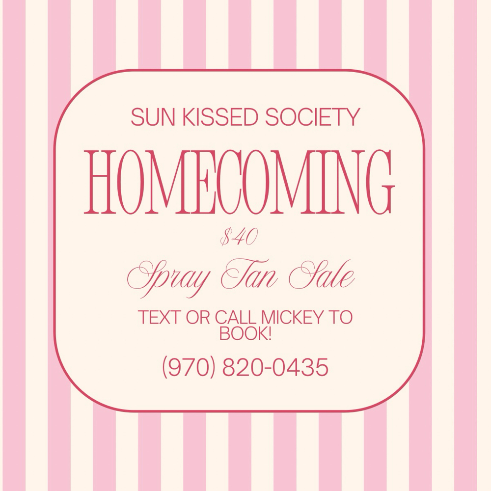 Homecoming Sale!