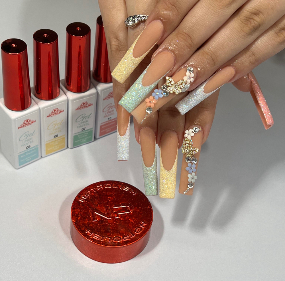 Glitter French