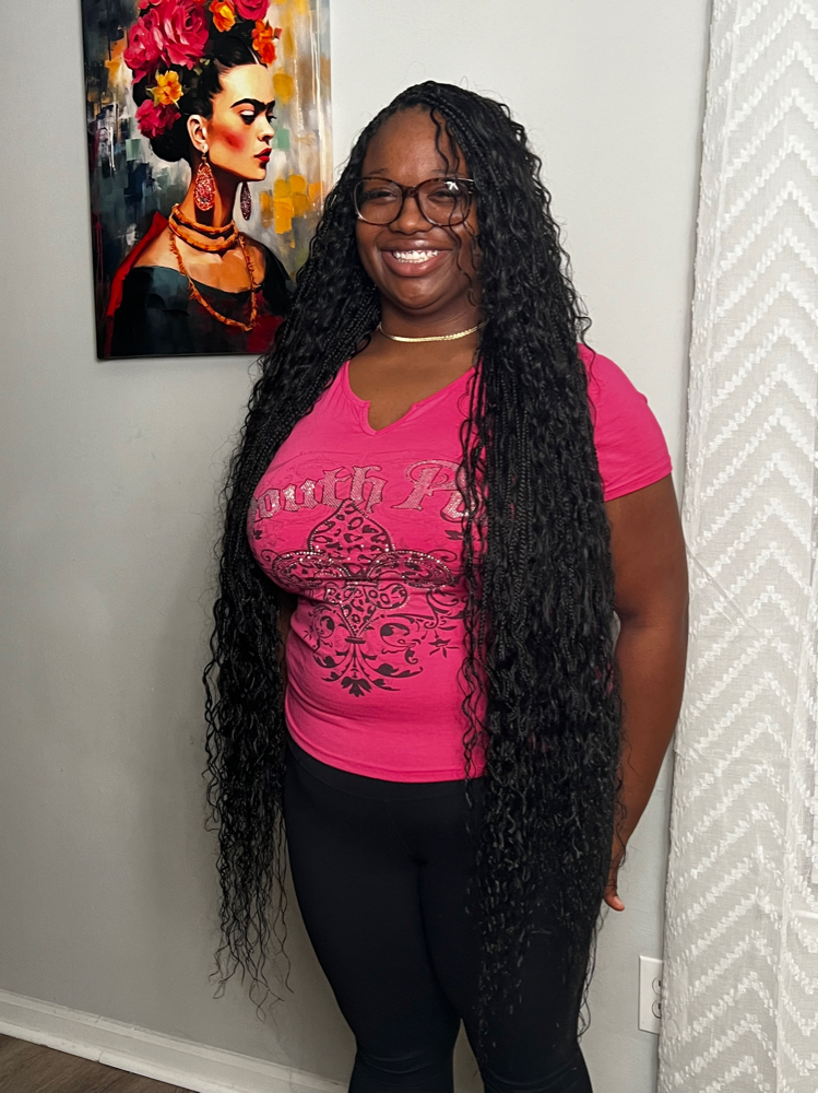 STANDARD Full Thigh Length 4bundles at Celia Braids in CHARLOTTE, NC