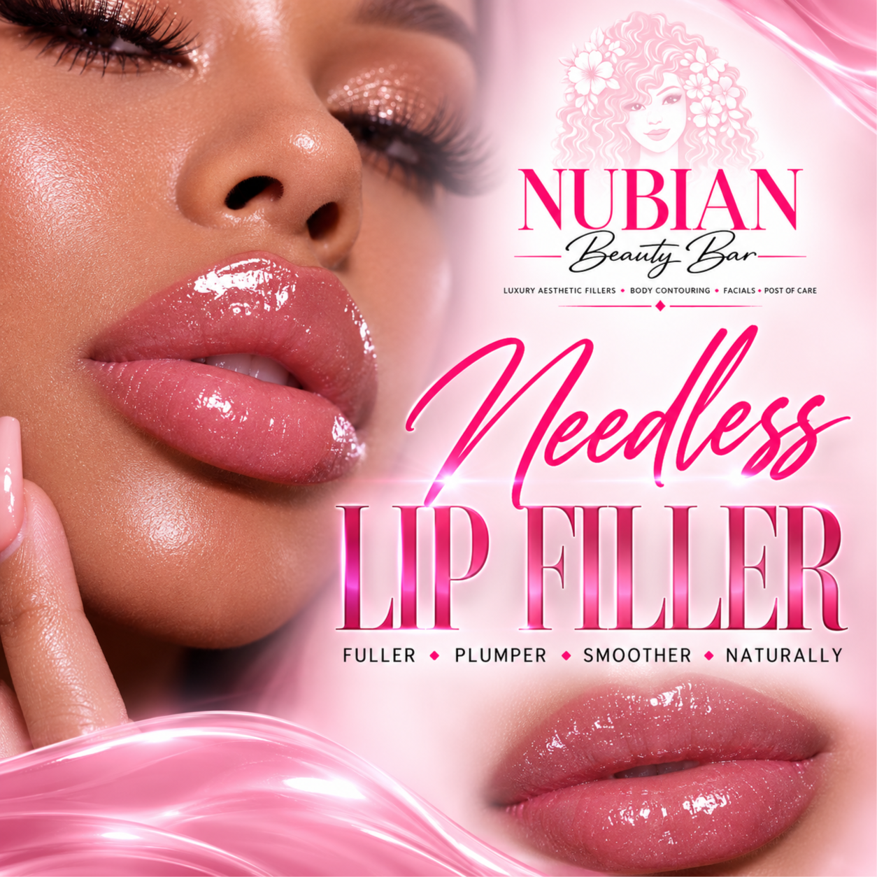 Juvederm lip filler 1 syringe at Nubian Beauty Bar in APOPKA, FL