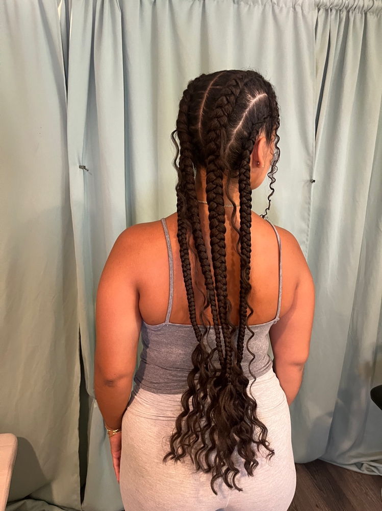 4 Boho Braids