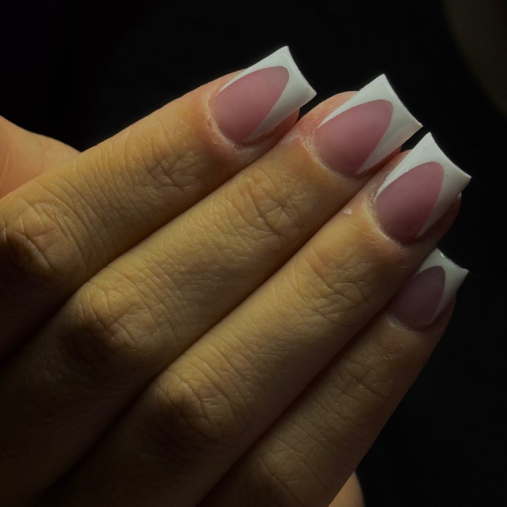 $80 french tips & toes at Slayed by Sarah in Muncie, IN