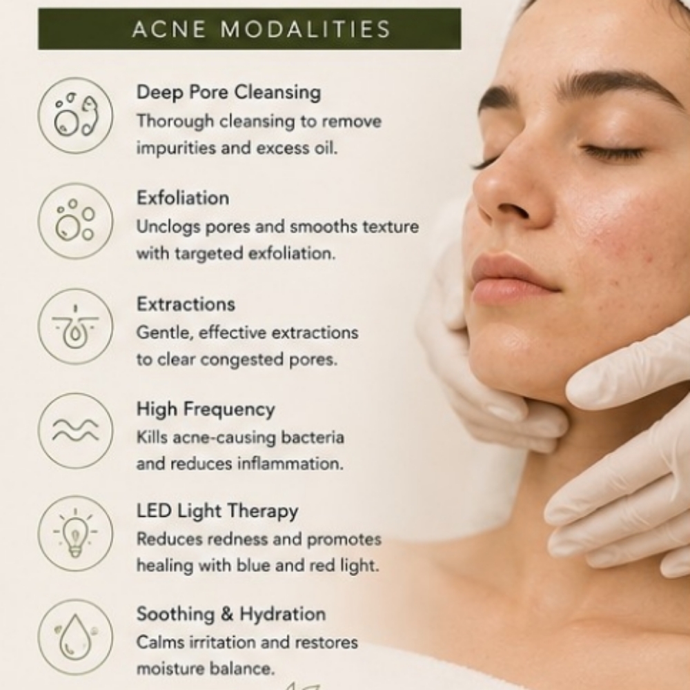 Acne Clearing Facial at Face Palette Aesthetics in Franklin, WI