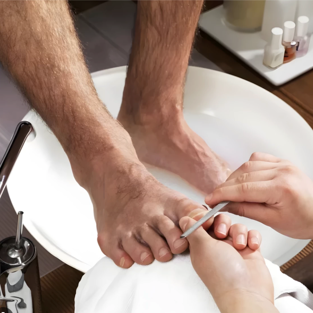The Gentleman's Pedicure at Luxe Me & Co in Americus, GA