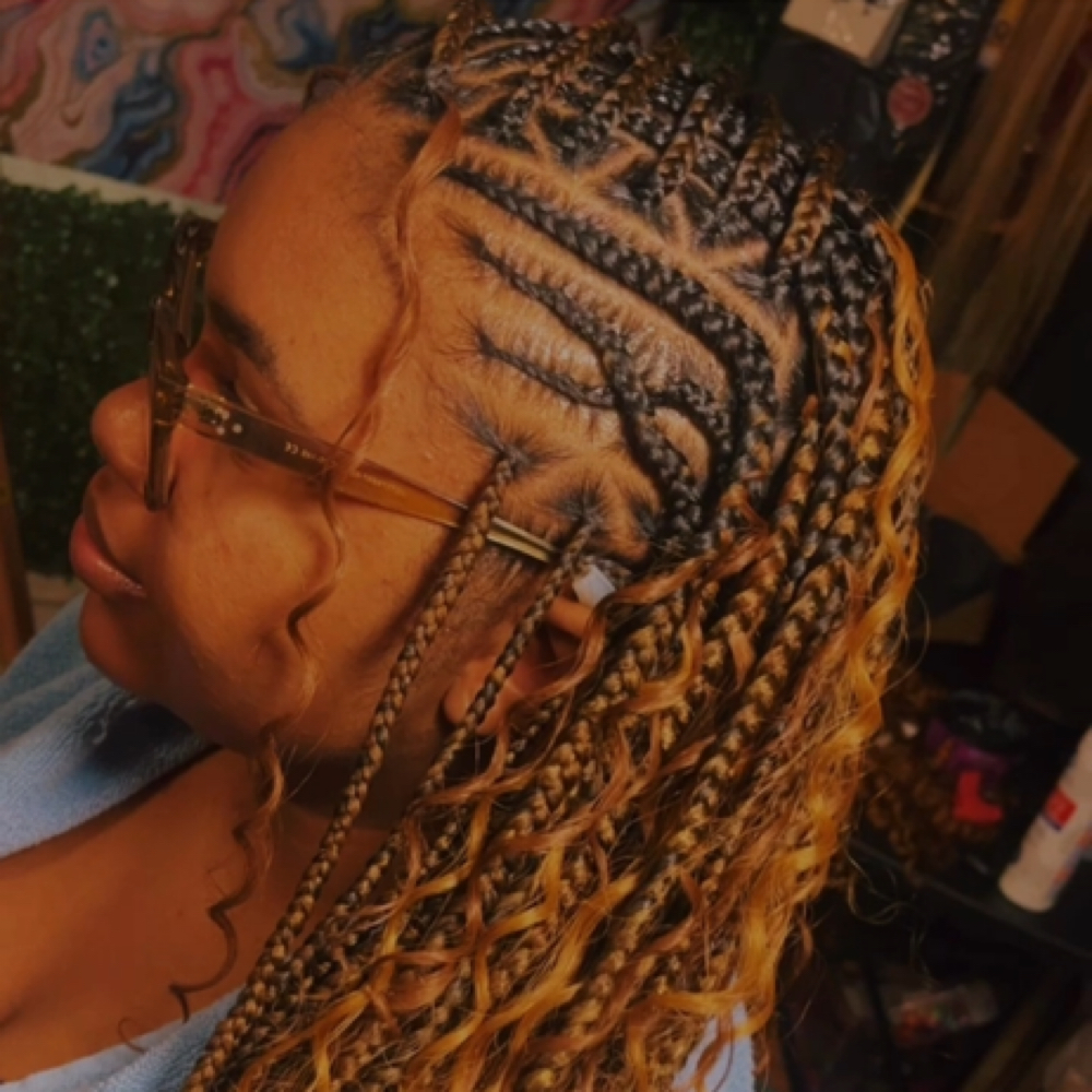 FULANI / BRAIDED MOHAWK at The Balanced Crown LLC in Philadelphia, PA
