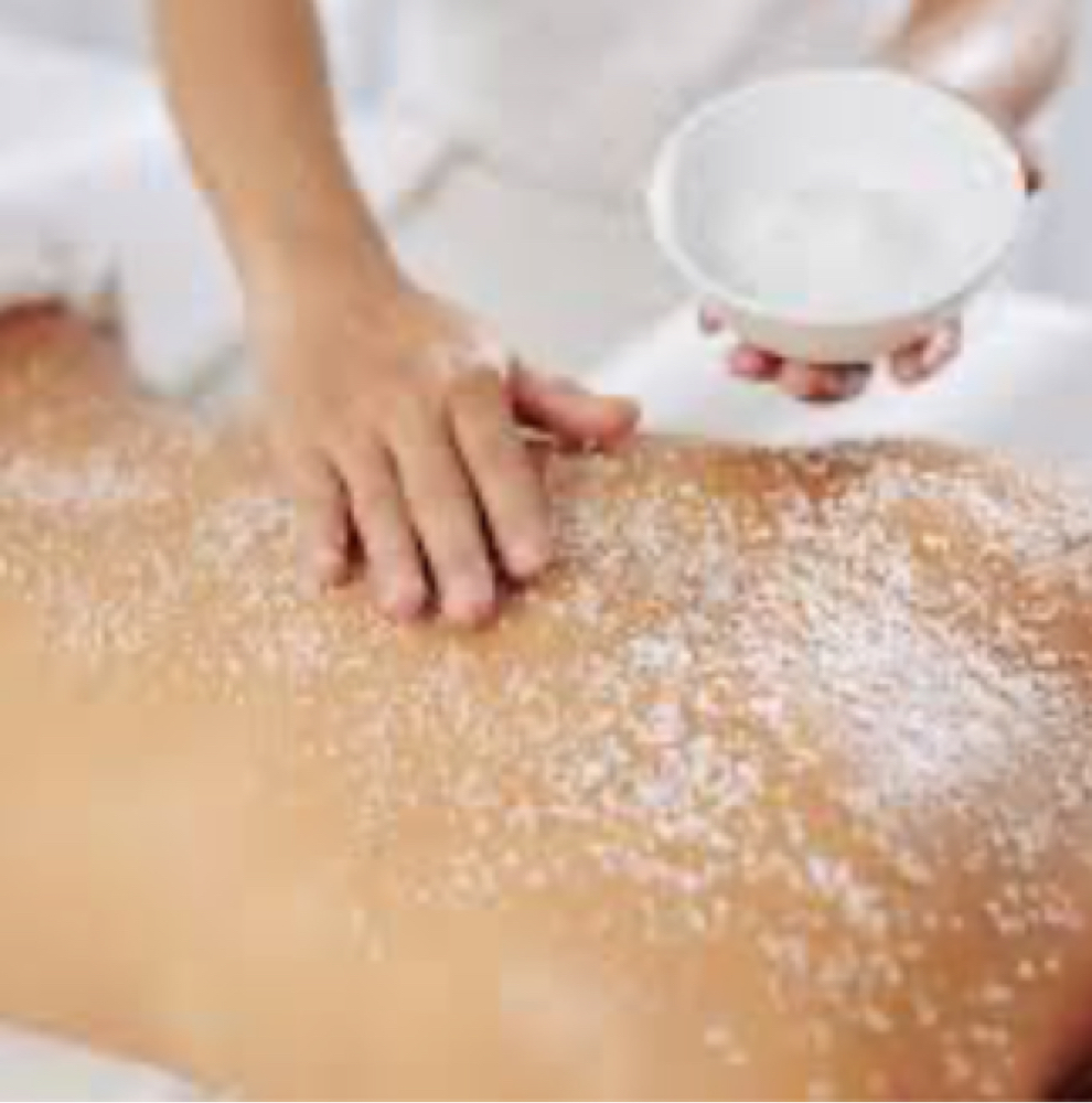 ADD ON : Full Body Salt Scrub at Hourglass Beauty Bar in Vacaville, CA