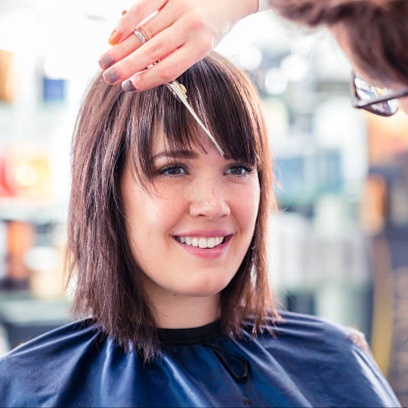Bang Trim at Studio 90 Salon and Spa in Cave City, KY