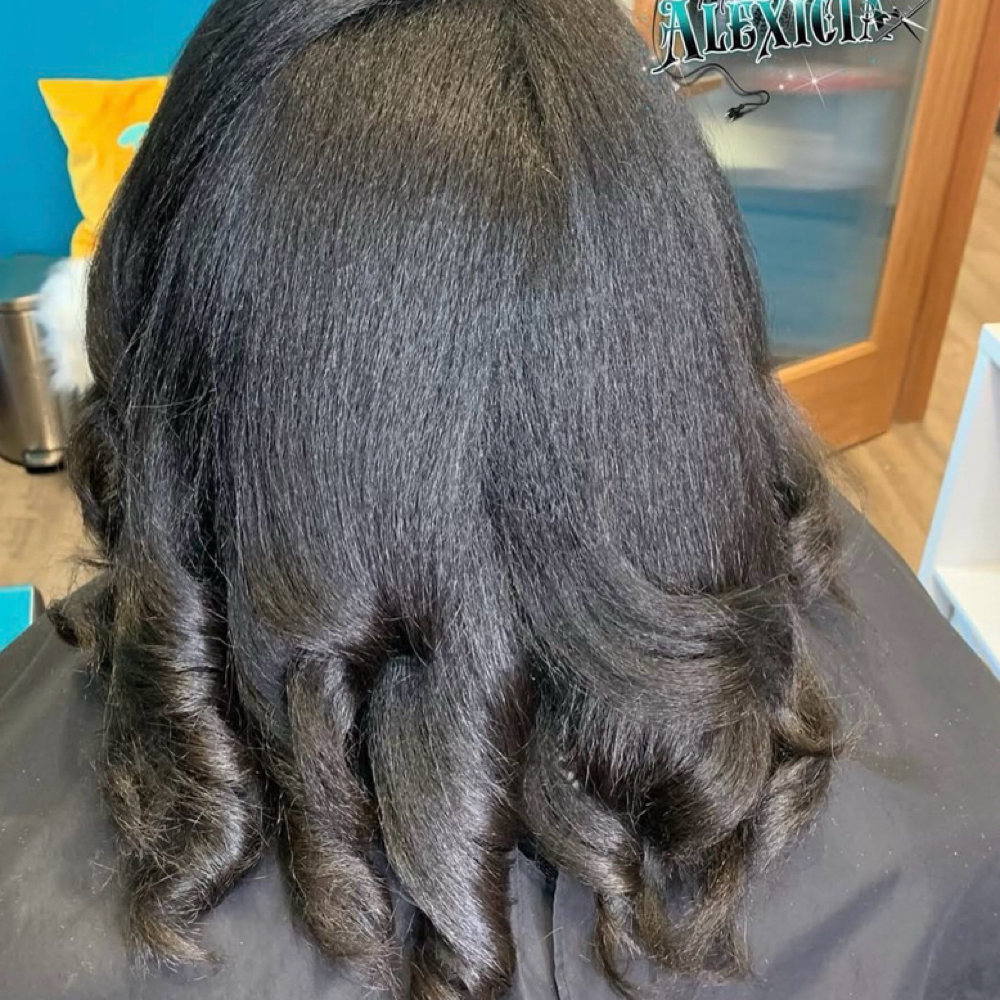 Wash Blow Dry & Curl (No Silkening) at Hair By Alexicia LLC in Brandywine, MD
