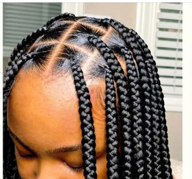 Large Box Braids Basic Length