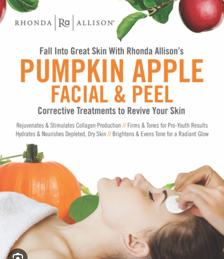 Pumpkin Apple  gentle Peel Facial