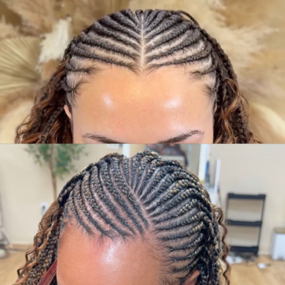 Fulani Braids/singles at Freshly Styled in Indianapolis, IN
