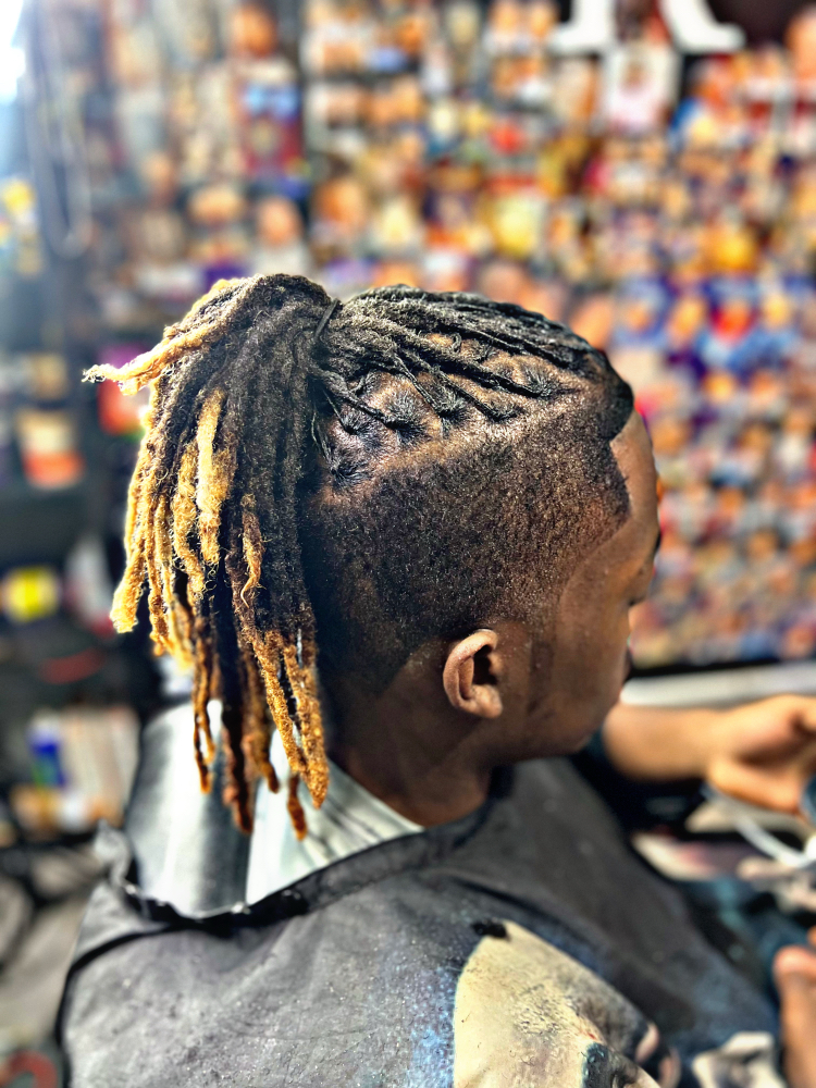 Half -Head Styles(Braids & Locs)