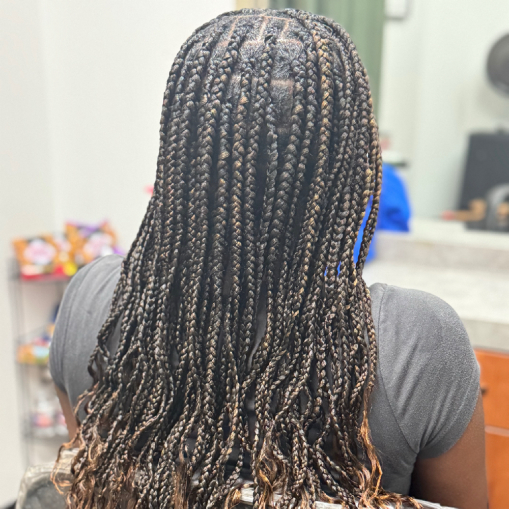 Box Braids at Cutz and Effects By Met in Flowood, MS