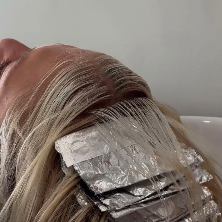 Partial Blonding at Luxe Brunette Co. in Bend, OR