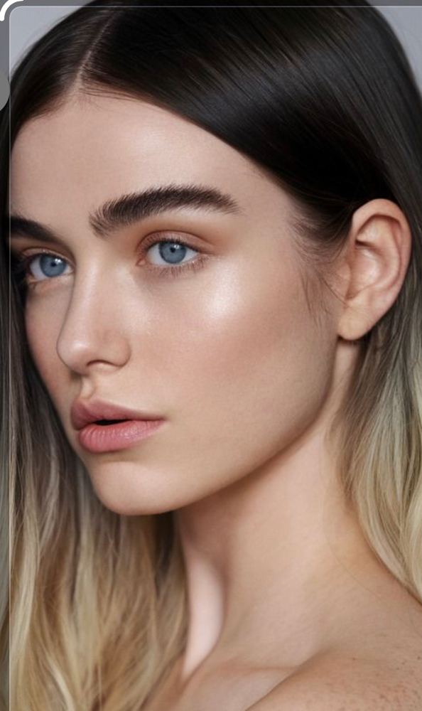 Ombre hair color