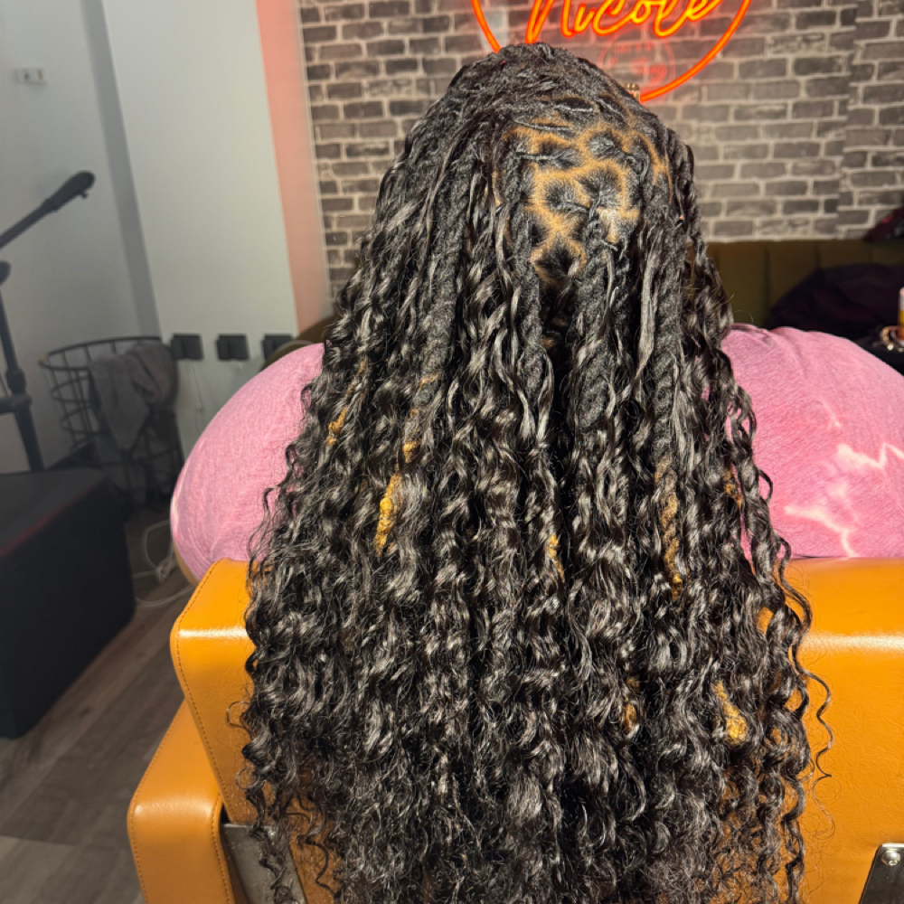Boho Locs at Loc'd by Courtney Nicole in Missouri City, TX