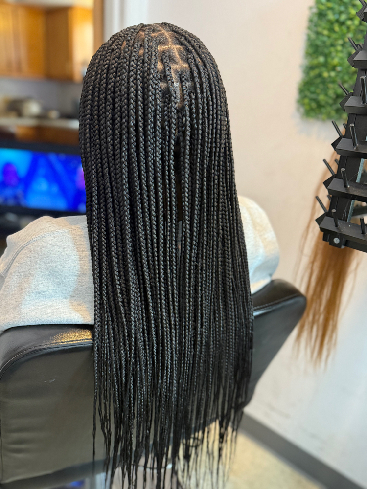 Medium Knotless at IAmHair Beauty Studio in Buffalo, NY