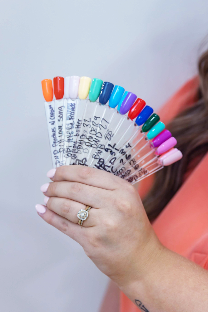 Acrylic Refill With Gel-solid color