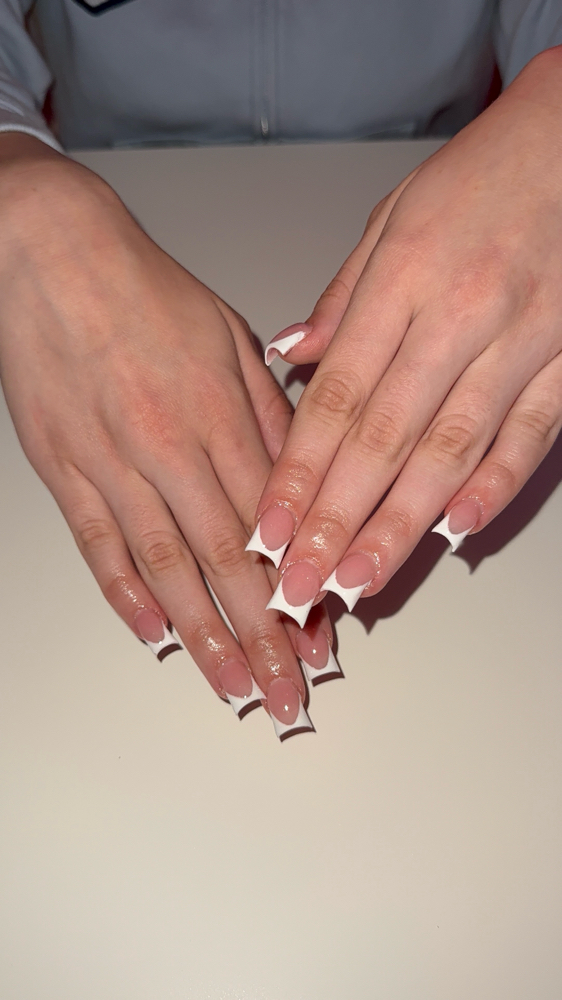 Short Duck Nails at Nailed by Morgan in Savannah, GA