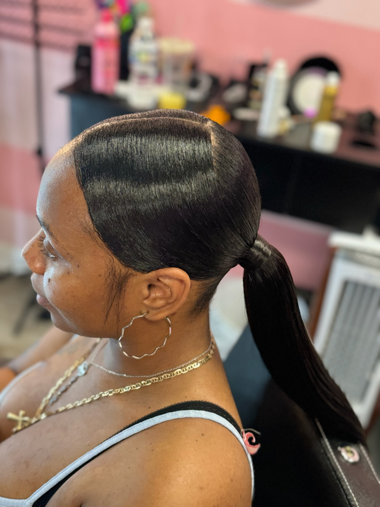 Sleek Ponytail