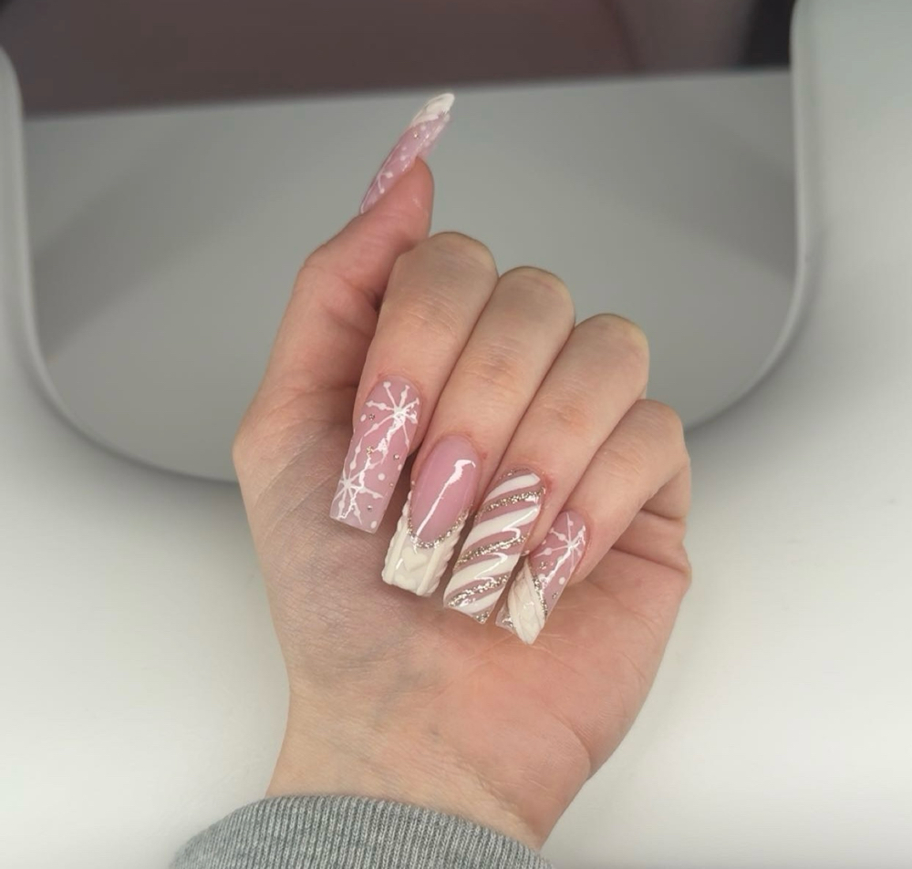 Acrylic Full Set L at Nailsbyalenajs in Manteno, IL
