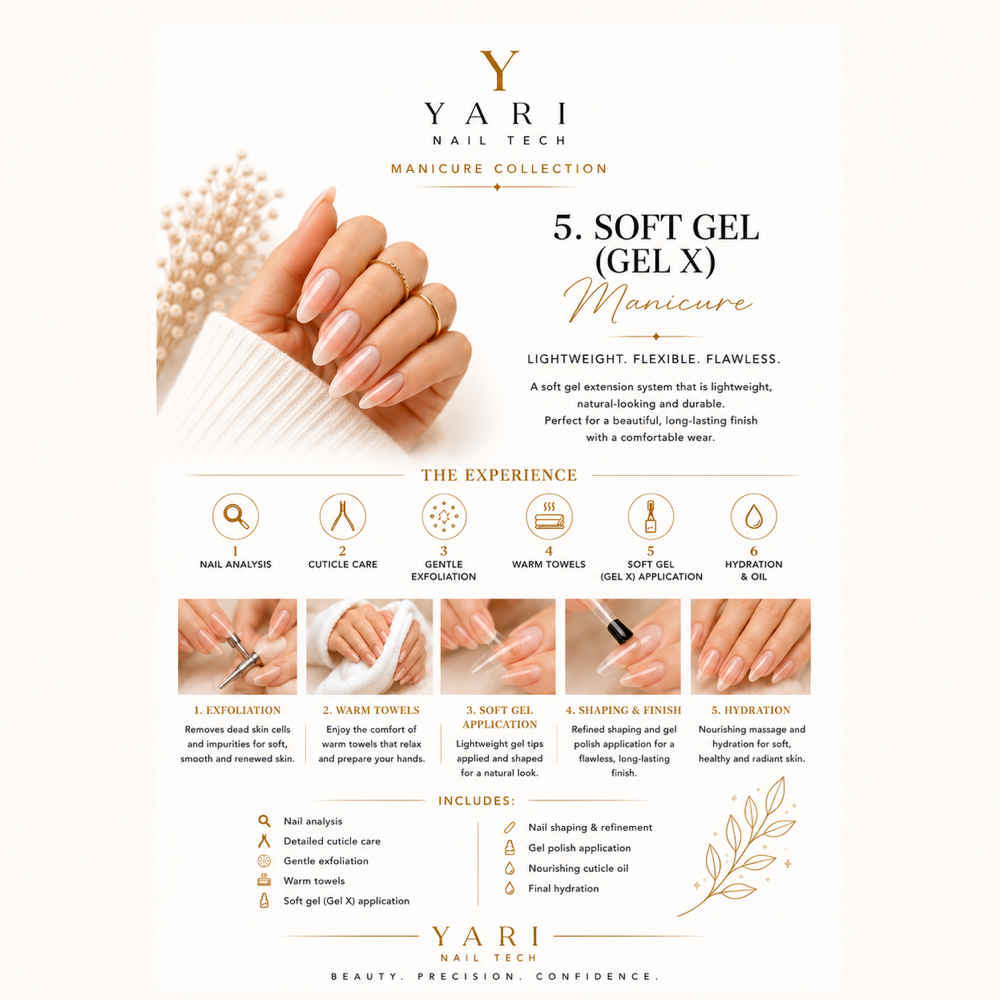 Soft Gel (Gel X) at Yari Nail Tech in Covina, CA