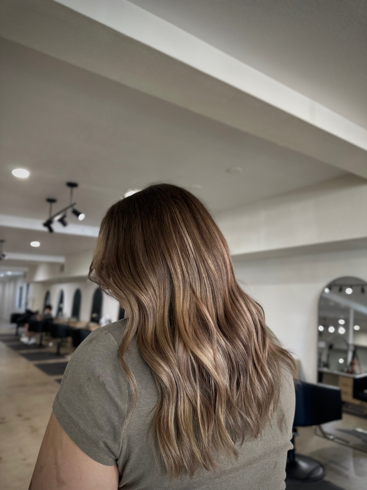 Reverse Balayage/Lowlights