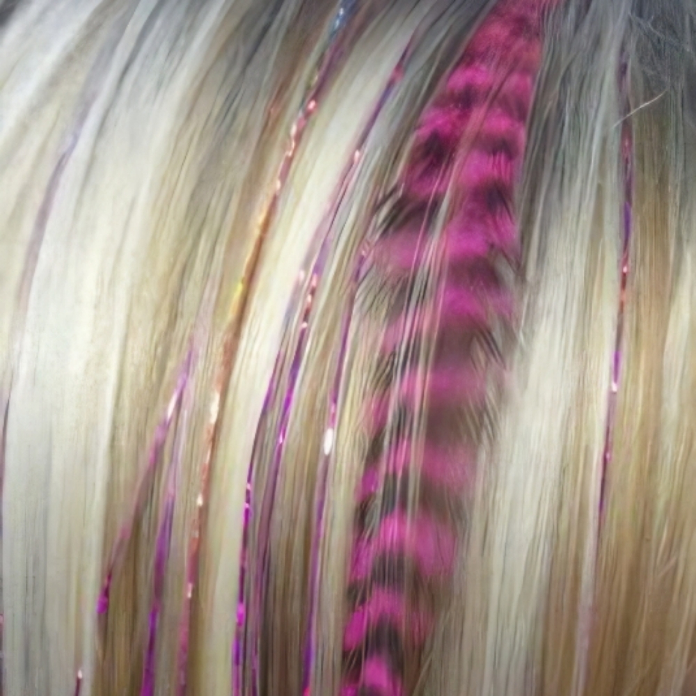 Tinsel/ Feathers at Sassy Chic / Solo Salon in Fond du Lac, WI