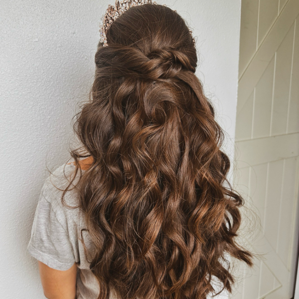 Style Me Pretty | Updo at Loveleigh Artistry in Apple Valley, CA