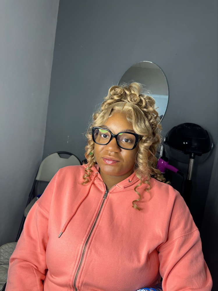 Closure Wig Updo