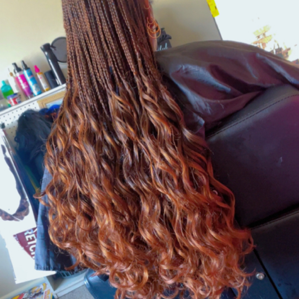 French Roll Knotless at TheeBraidBox LLC in Winston Salem, NC