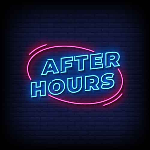 After Hours Fee