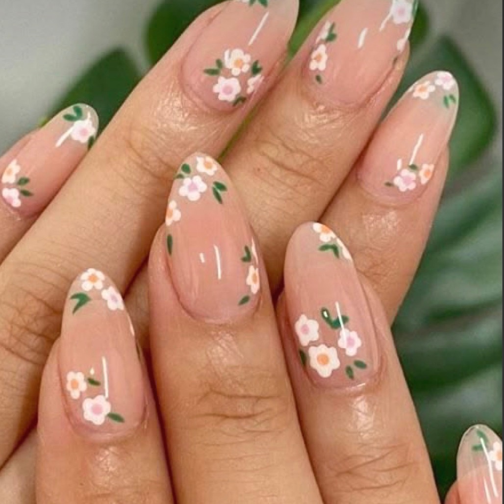 Nail art add on at Christy Gauldin in Grass Valley, CA