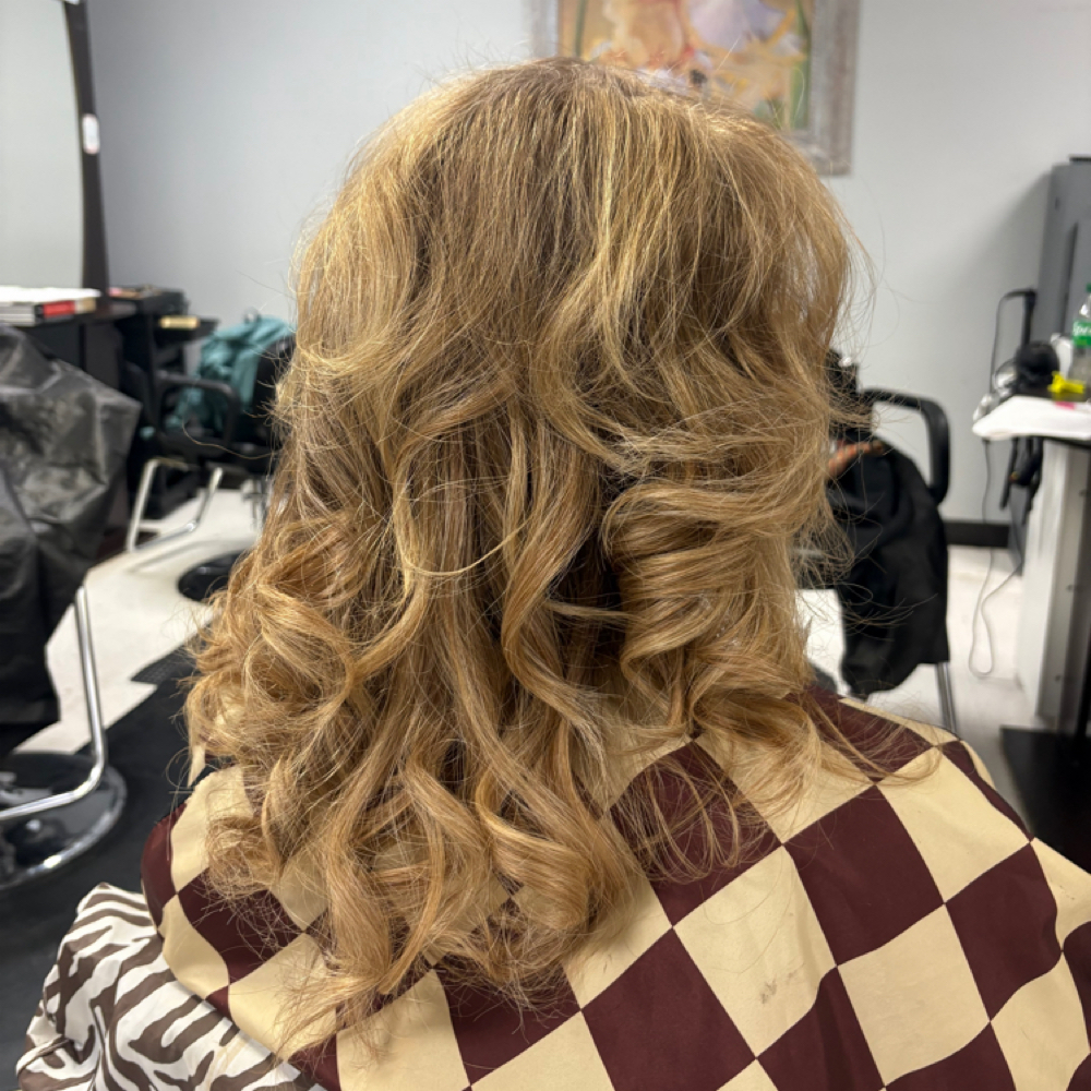 Wash + Blowout + Style at Aubrey’s Hair Bar in San Angelo, TX