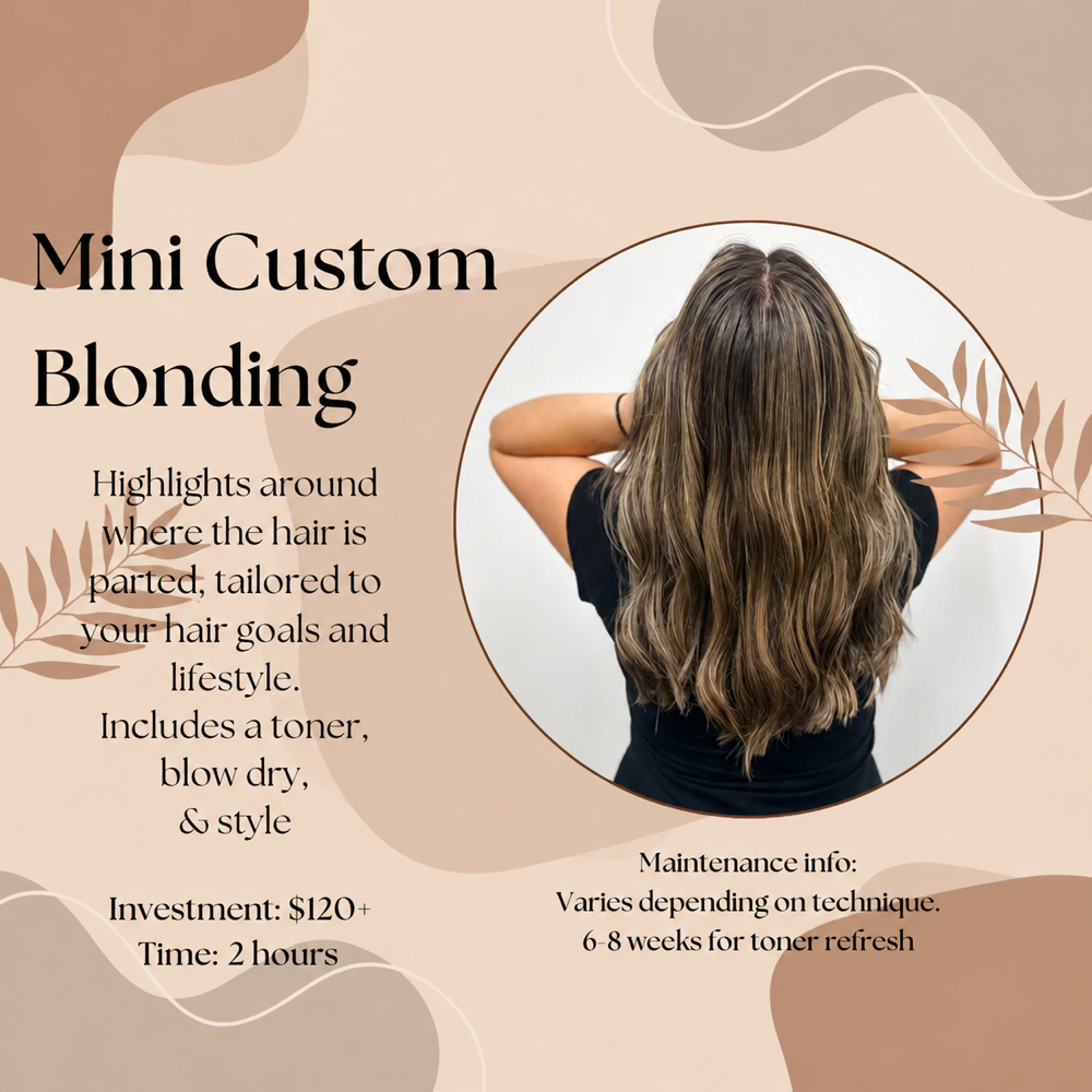 Mini Custom Blonding at Honey Hair by Lynsey in Lillington, NC