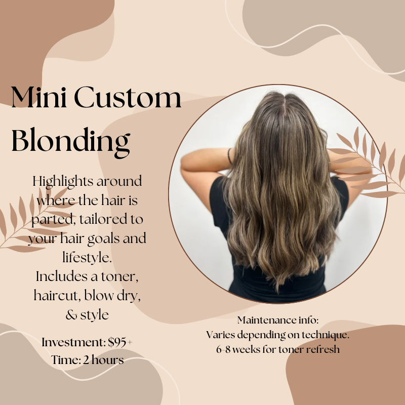 Mini Custom Blonding