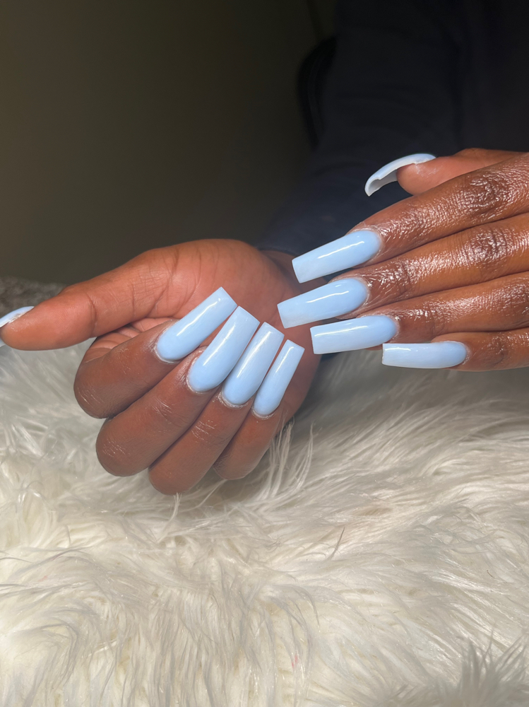 Solid Color Nails