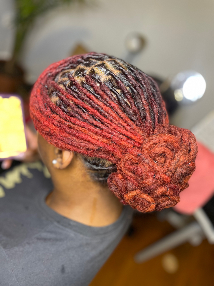 Curl pin Ponytail